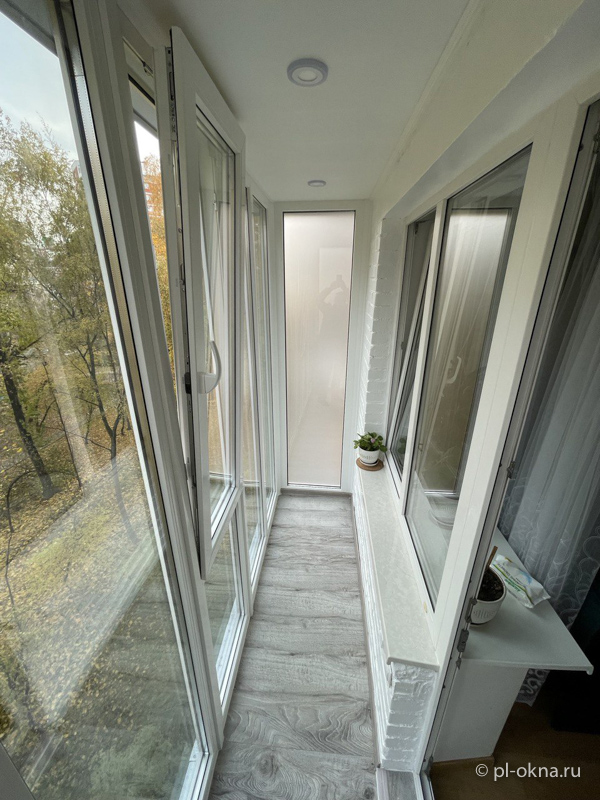 французский панорамный балкон